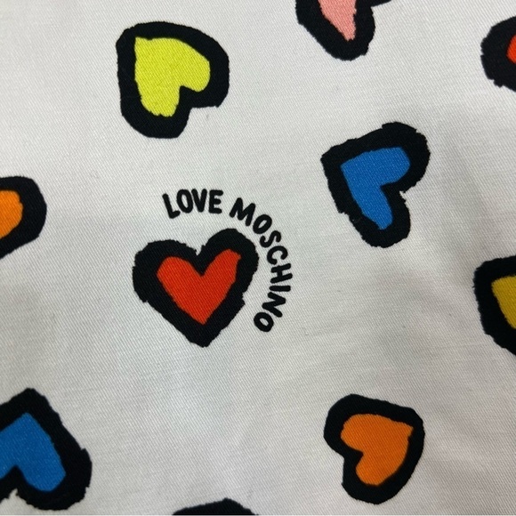 LOVE MOSCHINO | Multi color heart print dress - Picture 7 of 9